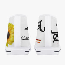 Load image into Gallery viewer, Classic High-Top Canvas Shoes - White/Black