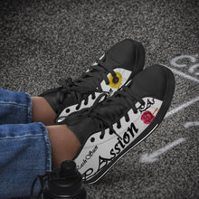 Load image into Gallery viewer, Classic High-Top Canvas Shoes - White/Black