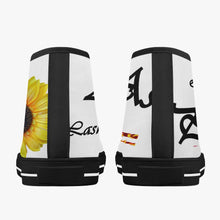 Load image into Gallery viewer, Classic High-Top Canvas Shoes - White/Black