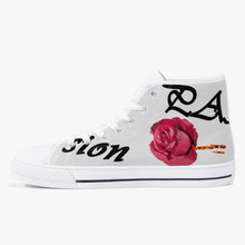 Load image into Gallery viewer, Classic High-Top Canvas Shoes - White/Black