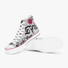 Load image into Gallery viewer, New High-Top Canvas Shoes - White
