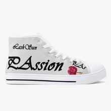 Load image into Gallery viewer, Classic High-Top Canvas Shoes - White/Black
