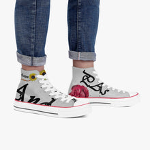 Load image into Gallery viewer, New High-Top Canvas Shoes - White
