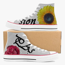 Load image into Gallery viewer, New High-Top Canvas Shoes - White
