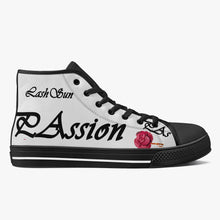 Load image into Gallery viewer, Classic High-Top Canvas Shoes - White/Black
