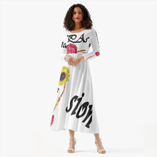 Carica l&#39;immagine nel visualizzatore di Gallery, Long-Sleeve One-piece Dress
