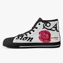 Load image into Gallery viewer, Classic High-Top Canvas Shoes - White/Black
