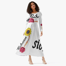 Carica l&#39;immagine nel visualizzatore di Gallery, Long-Sleeve One-piece Dress
