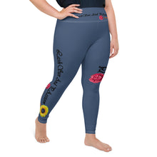 Carica l&#39;immagine nel visualizzatore di Gallery, All-Over Print Plus Size Leggings
