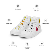 Load image into Gallery viewer, High top canvas shoes
