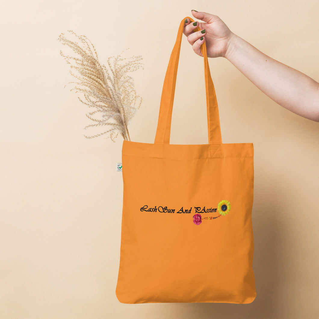 Organic fashion tote bag